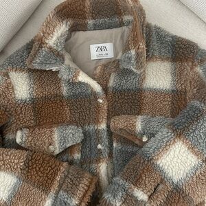 Zara Sherpa jacket